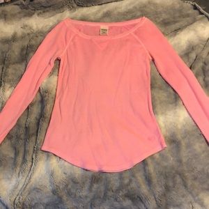 Pink Long-Sleeve Tee